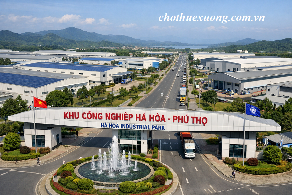 Chi tiết về Khu công nghiệp Hạ Hòa Phú Thọ